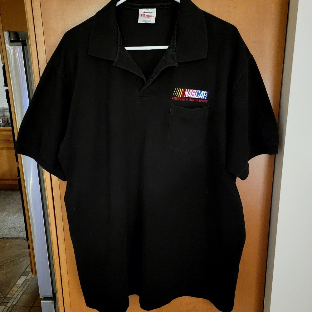 Vintage NASCAR Logo polo shirt XXL
